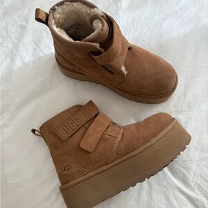 UGG Tan Suede Ankle Boots